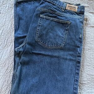 Kirkland Signature Mens dark wash jean 38x32